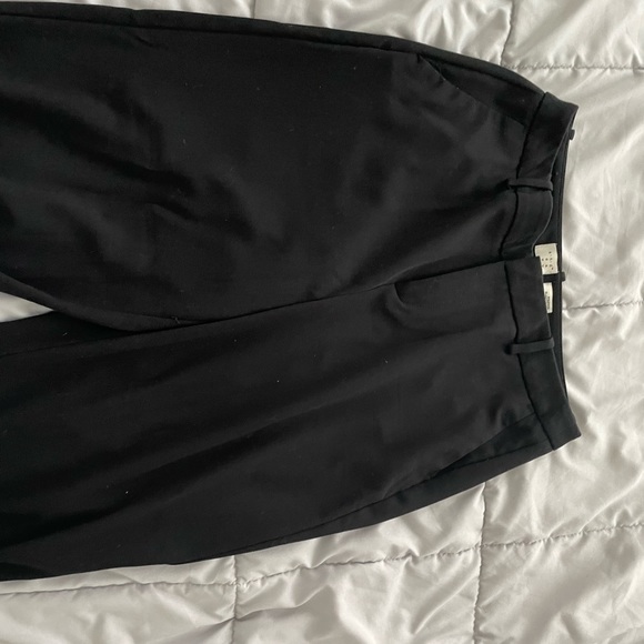 A New Day Black Wide Leg Trousers - Size 10 - Picture 2 of 4